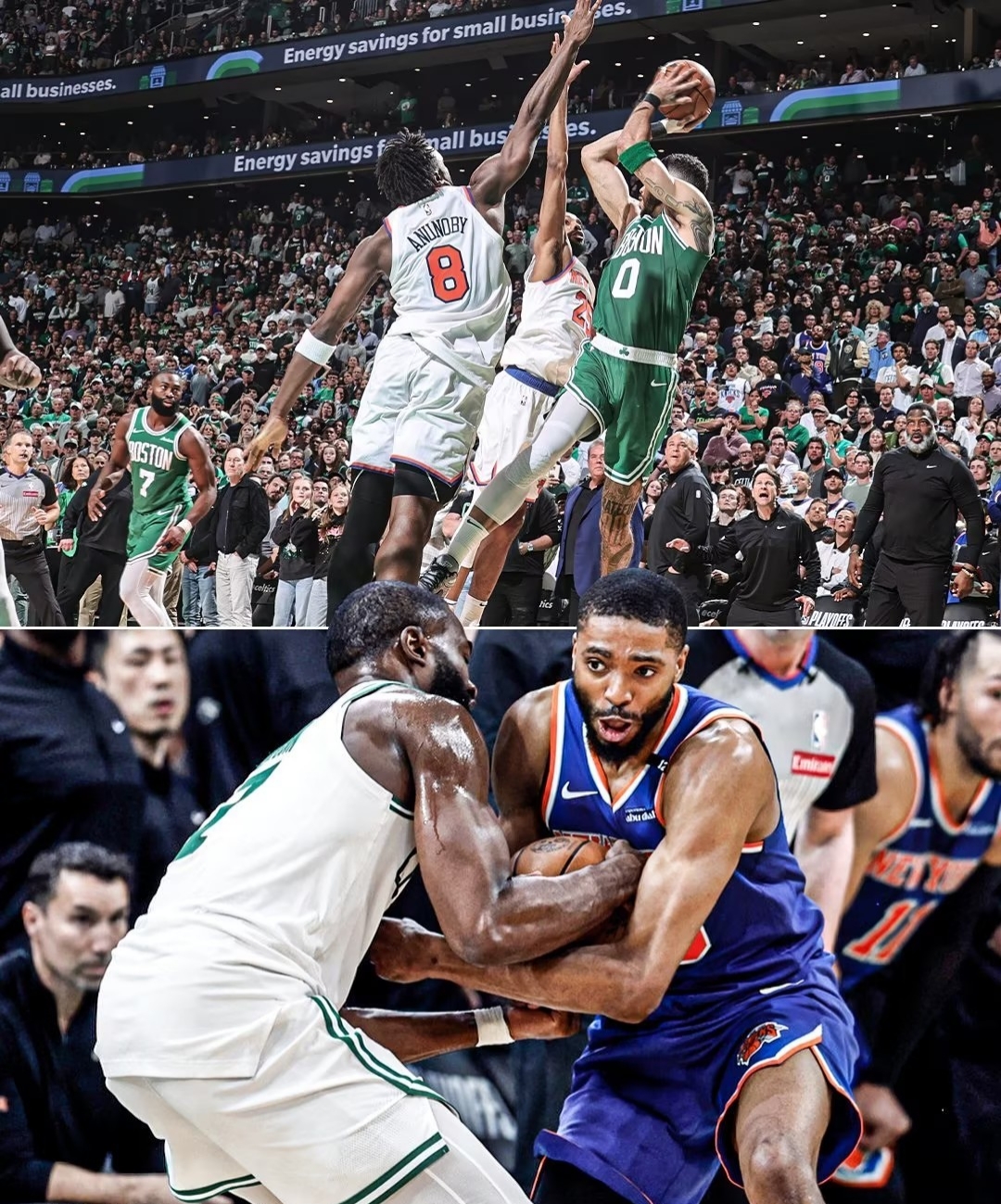 关于凯尔特人B队绝杀黄蜂，萨姆·米切尔三分雨点燃全场的信息